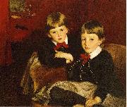 John Singer Sargent Sargent John Singer Portrait of Two Children aka The Forbes Brothers oil painting